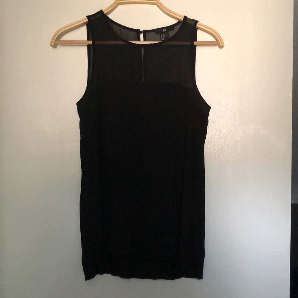 🌟 Sheer Yoke Tank